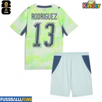 Schweiz Ricardo Rodriguez #13 Auswärts Trikotsatz Kinder WM 2026 Kurzarm (+ Kurze Hosen)